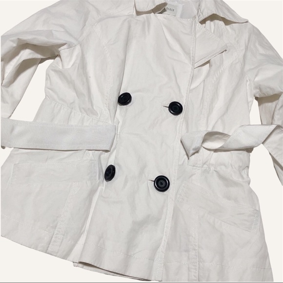 White House Black Market Lightweight Trench - Picture 3 of 11